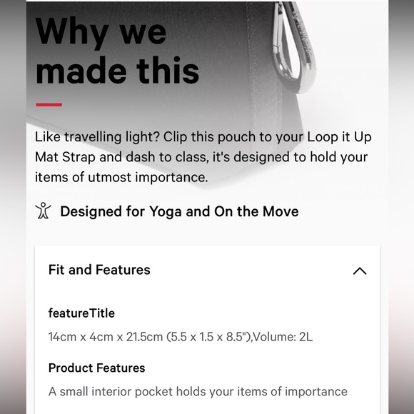 LULULEMON Off The Mat Pouch Neoprene - Picture 5 of 12